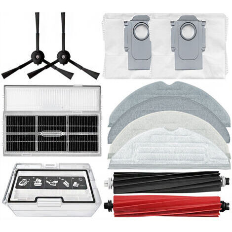 Kit d'accessoires pour aspirateurs robots Roborock S8 Pro Ultra / G20