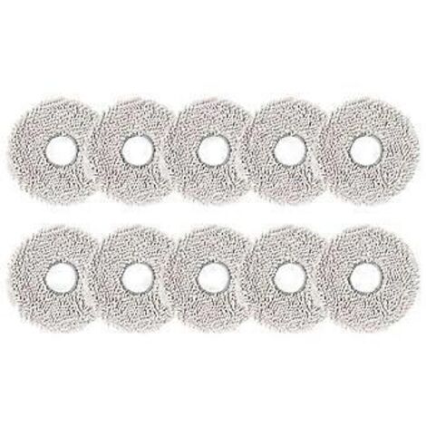 Kit d'accessoires pour balai serpillière / 11090 Robot Vacuum Cleaner - Tampons de nettoyage en microfibre de rechange