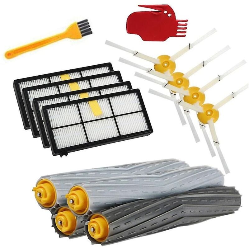 Kit d'accessoires pour brosse rotative avec filtre Hepa pour modèles 980 990 900 896 886 870 865 866 800