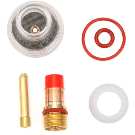 Kit d'accessoires pour chalumeau de soudage WP‑17/18/26 - Lentille à gaz, pince et verre de protection