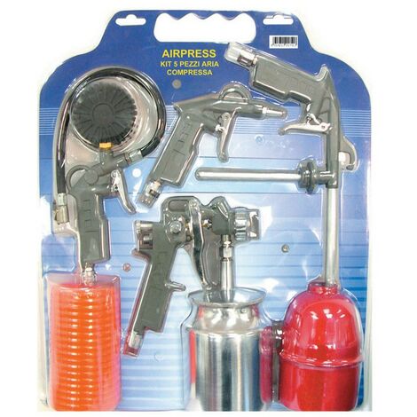 Kit d'accessoires pour compresseur mod.airpress 5 pièces - Salon