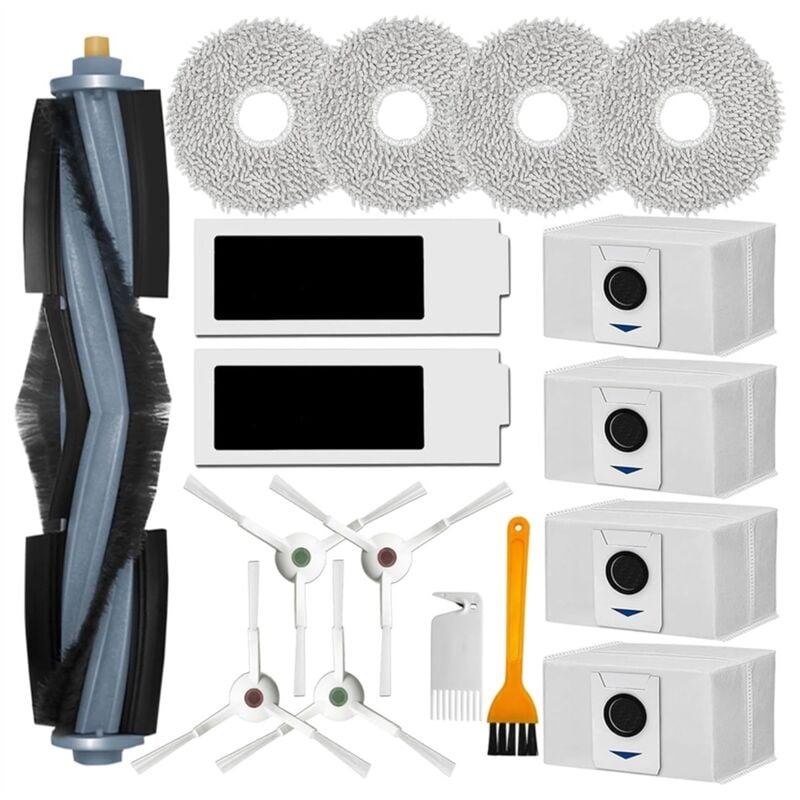 Kit D'Accessoires pour Deebot T20 Omni, PièCes de Rechange pour Aspirateur Deebot T20 e Omni, Brosse Principale