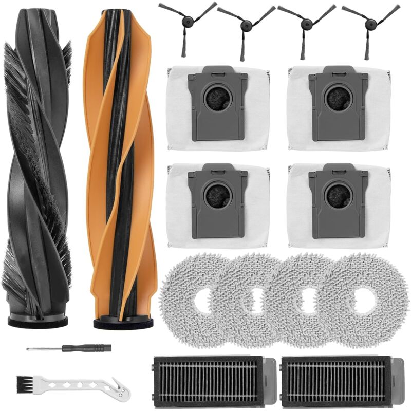 Kit d'accessoires pour Dream X50 Ultra Complete / L50 Pro Ultra / X50 Master Robot Aspirateur (18 Accessoires)