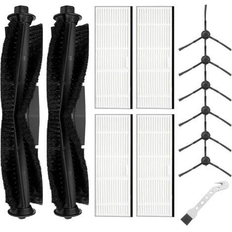Kit d'accessoires pour Honiture Q6 Pro, pour Imou L11 Pro Max, pour Airrobo T10+, pour Laresar L6 Pro Q6 Pro, pour Ultenic T10 Elite, pour Proscenic M8 Robot Aspirateur Pièces de Rechange