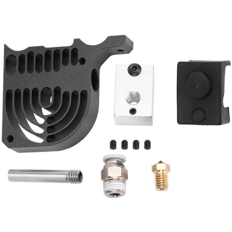 Kit d'accessoires pour imprimante 3D avec buse V6, bloc chauffant mini et isolant thermique