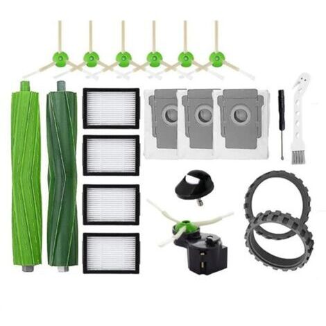 Kit D\'Accessoires pour IRobot Roomba I7 I7+ I3 I3+ I4 I4+ I6 I6+ I8 I8+ J7 J7+/Plus E5 E6 E7 Robot Aspirateur PièCes