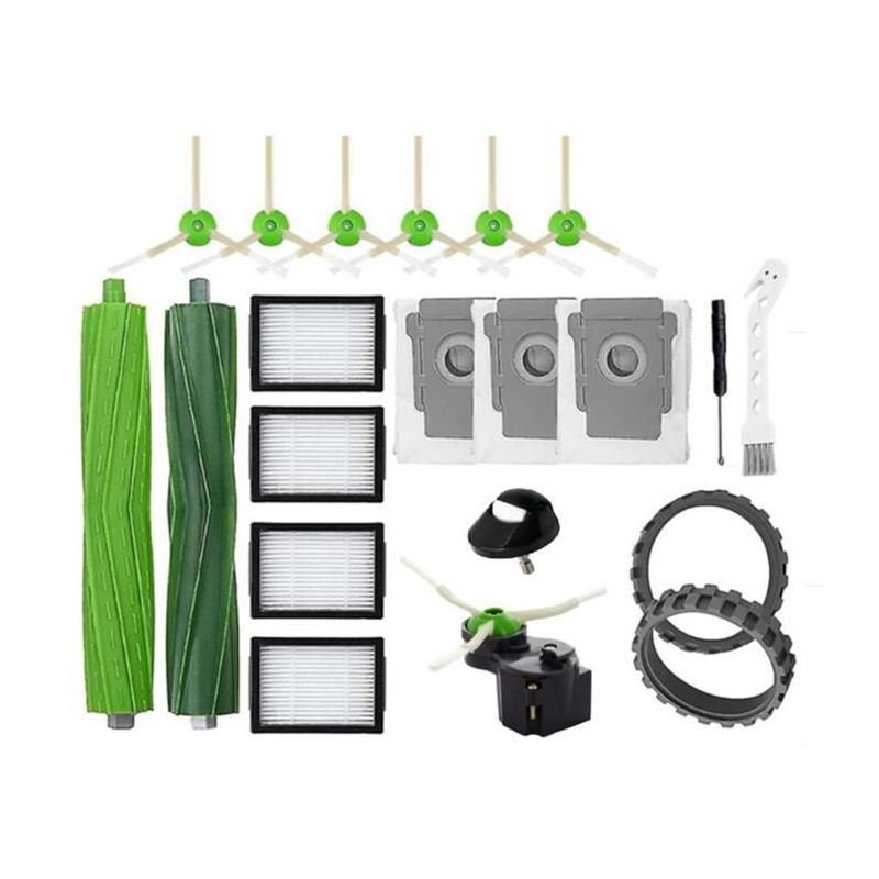 Forehill - Kit D'Accessoires pour IRobot Roomba I7 I7+ I3 I3+ I4 I4+ I6 I6+ I8 I8+ J7 J7+/Plus E5 E6 E7 Robot Aspirateur PièCes
