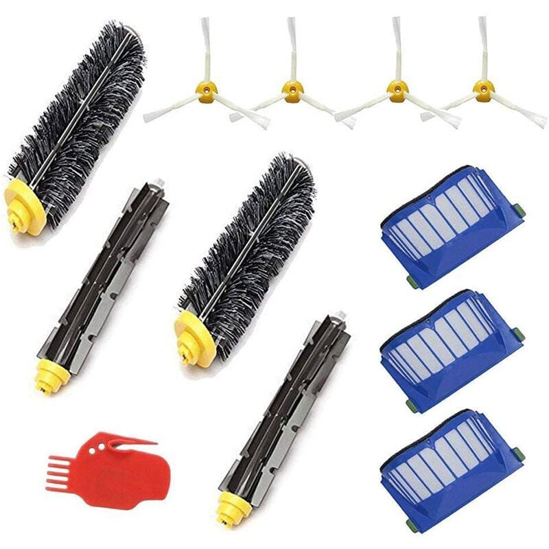 Kit d'accessoires pour iRobot Roomba série 600 Pièces de rechange pour 600 605 610 615 620 625 630 635 640 645 650 655 660 665 670 671 675 680 690