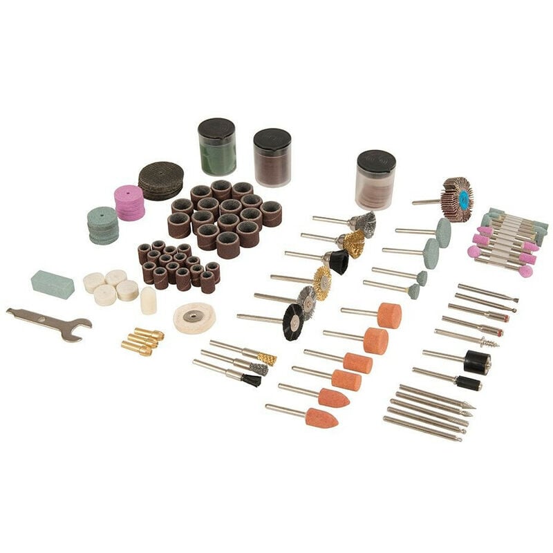 Kit d'accessoires pour outils rotatif type dremel ou proxxon axe de ø 3.17