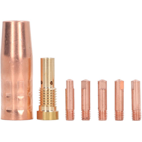 Kit d'accessoires pour pistolet de soudage MIG, buses en laiton 0.8mm pour soudure sans gaz, compatible Century FC90/80GL