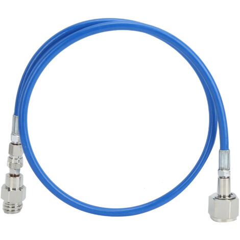 Kit d'accessoires pour SodaStream avec tuyau CO2 bleu 1m/3.3ft, raccord G1/2-14 pour eau gazeuse