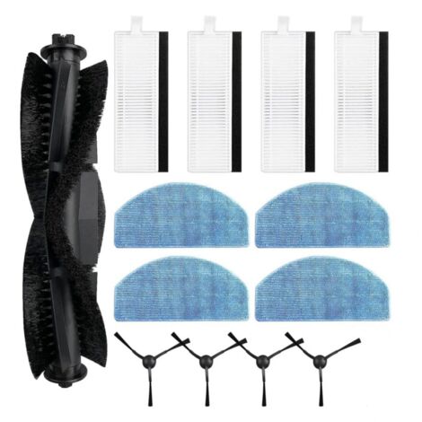 Kit d'accessoires pour Tikom G8000, G8000 Pro, pour Honiture G20, G20 Pro, pour Laresar Evol 3 pièces de Rechange pour aspirateur Robot