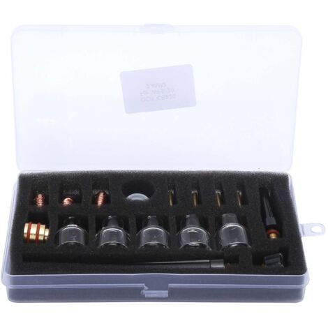 Kit d'accessoires pour torche de soudage, consommables pour soudeur de tasses en verre pour outil électrique WP9/20