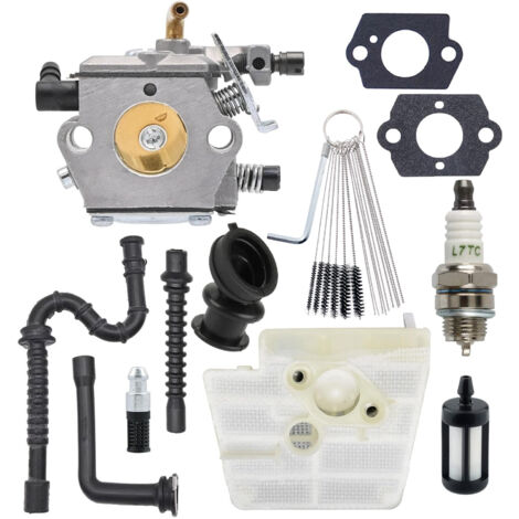 Kit d'accessoires pour tronçonneuse WT-194 (carburateur MS260 MS240024 026 024AV 024S)