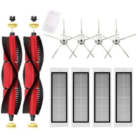 Kit d'accessoires pour Xiaomi Roborock S5 Max S6 Pure S6 MaxV Brosses Latérales Principales Filtre Hepa Mop Rouleau Brosse Aspirateur Pièces de Rechange