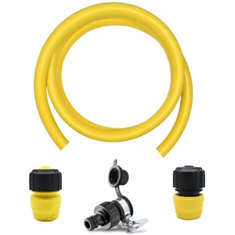 Kit d'accessoires vapeur Karcher pour la série Karcher SC - 1 jeu de tuyau d'arrivée d'eau de 2,5 m + 3 connecteurs