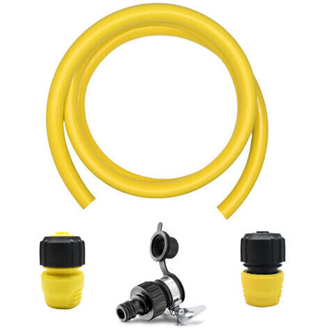 Kit d'accessoires vapeur Karcher pour la série Karcher SC - 1 jeu de tuyau d'arrivée d'eau de 2,5 m + 3 connecteurs