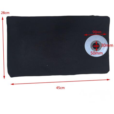 Kit d'accessoires vapeur Karcher pour la série Karcher SC - 1 sac à poussière à ouverture latérale en toile sergée noire