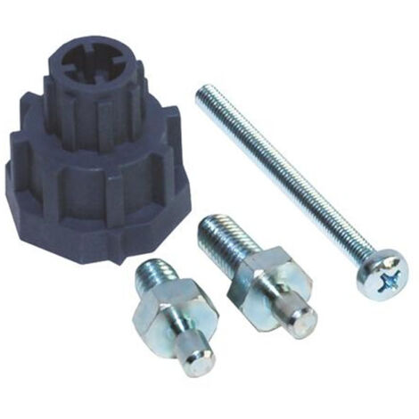 Kit d'accouplement pour servomoteur 3 points – Compatible vannes mélangeuses 3/4 voies – Accessoire indispensable pour assemblage – P-Pro
