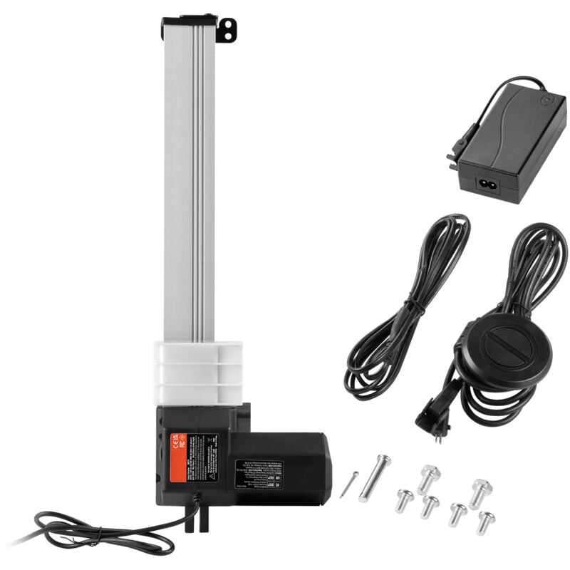 Kit d'actionneur linéaire Mophorn 13 pouces haute vitesse 0,55'/s, 24 v, 220 lb/1000 n, actionneur électrique pour tv, table, levage de canapé,
