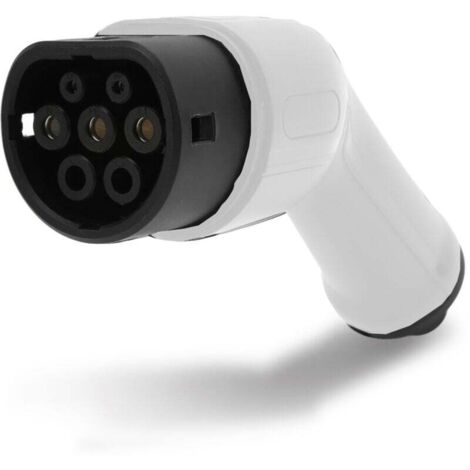 Kit d'adaptateur de recharge pour véhicule électrique 32A AC 250V Type2 Plug IP54 Certification CE TUV IEC pour véhicule énergétique