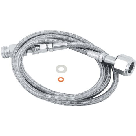 Kit d'adaptateur de tuyau externe pour eau gazeuse 1,5 m 60 po, accessoires soda raccord (TR21‑4 W21.8‑14)