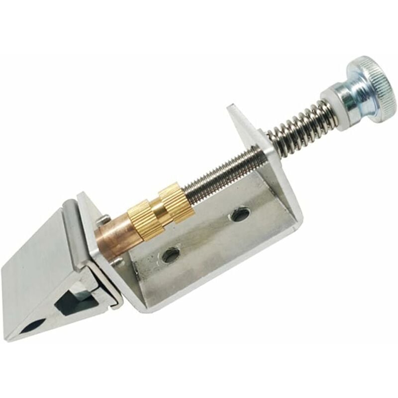 Aougo - Kit d'affûtage de couteaux avec rotation à 360 degrés - Système d'affûtage à tête unique - Rotation à angle fixe - Affûtage fin