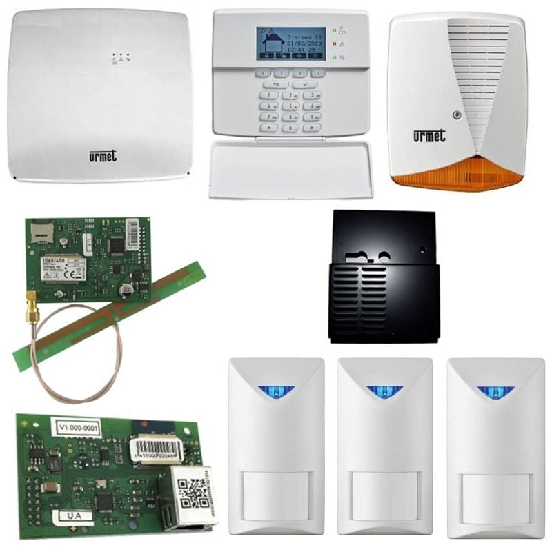 Kit Système d'alarme anti-effraction Urmet home premium 1068/904