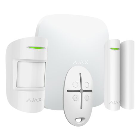 Kit d'alarme professionnel Ethernet et GPRS version blanche - Ajax Systems