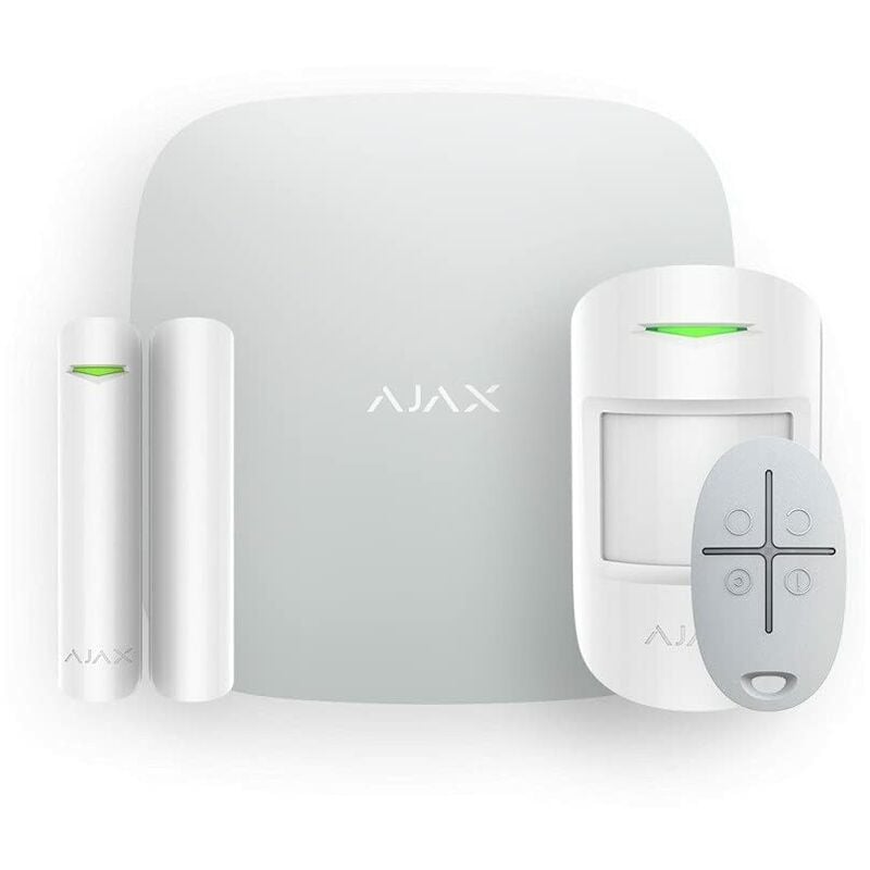 Kit d'alarme sans fil gsm Ajax Kit de démarrage d'alarme anti-vol sans fil pour maison intelligente