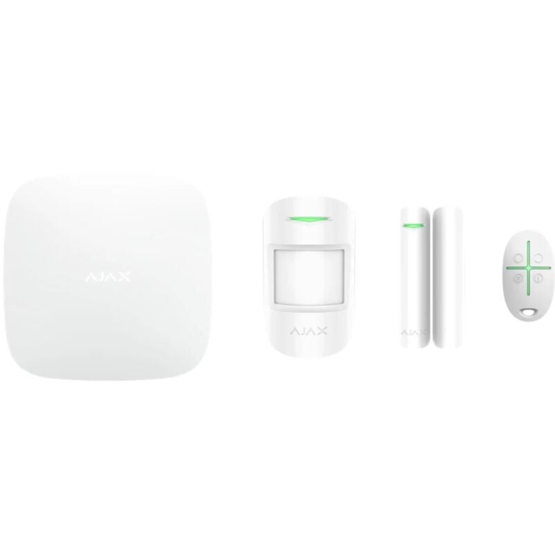 StarterKit asp (Hub + MotionPtotect + DoorProtect + SpaceControl) Kit d&39alarme sans fil gprs/lan - Ajax