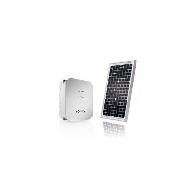 Kit d'alimentation solaire pour le motorisations slidy, evolvia, exavia, gdk, sgs et sga
