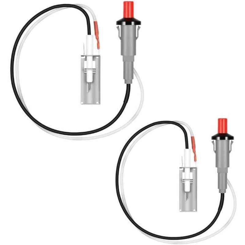Coocheer - Kit d'allumage piézoélectrique à bouton-poussoir, pièces de rechange pour Weber 7510, Spirit E-210, Spirit 500/700, Genesis E-310/E-320,