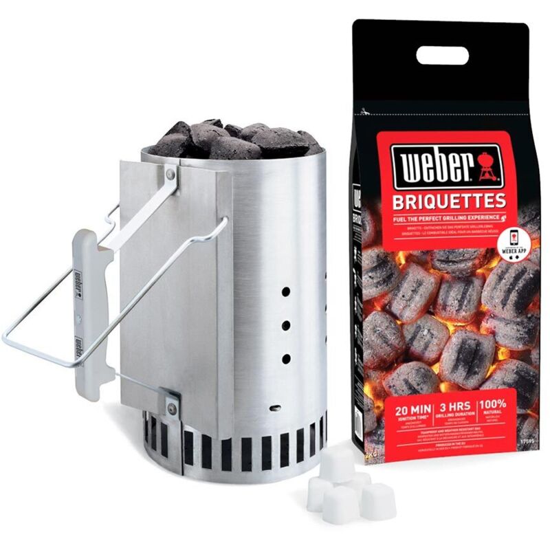 Kit cheminée d'allumage pour barbecue Weber