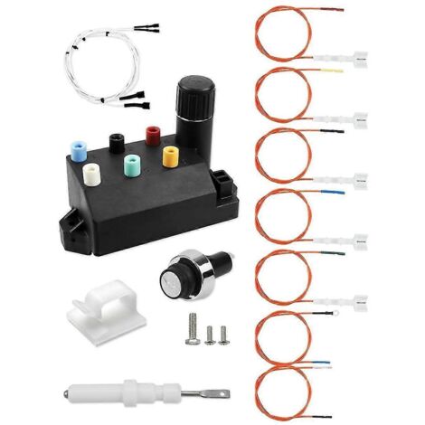 Kit d'allumeur pour barbecue à gaz série II 400 (réf. 67533), module d'allumeur compatible avec les modèles E-435, S-435, E-430 et S-430 SE.