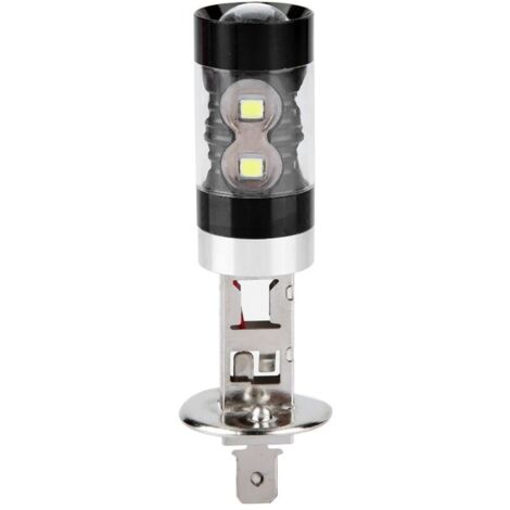Kit d'ampoules de phares LED H1 8000K Blanc pour Voiture d'ampoule phare antibrouillard. lampe de conduite de voiture Kit de Remplacement. (2 Pcs)