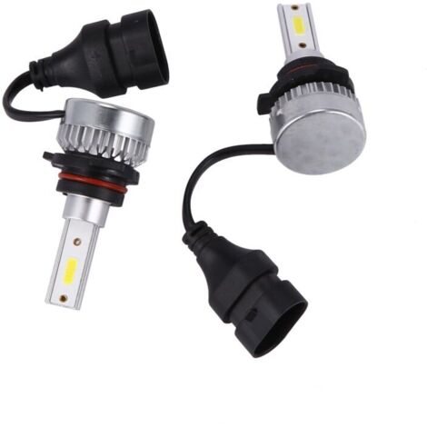 Kit d'ampoules LED antibrouillard pour voiture G1, 6000K, 10000LM, puce COB, 12V, blanc chaud, moto, 110W (9006 / HB4) - AquaForge