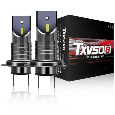 Kit d'ampoules LED H7 110W 30000LM pour phares de voiture, avec technologie Canbus et température de couleur de 6000K, du magasin Zhensenzhe-AquaForge.