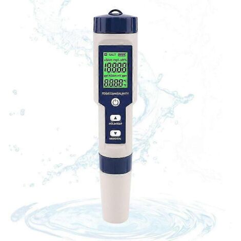Kit d'analyse d'eau potable 16 en 1 - Kit de test de dureté professionnel Hofun, bandelettes de test de dureté pour eau du robinet et de puits, pH, mercure, plomb, fer, cuivre, chlore