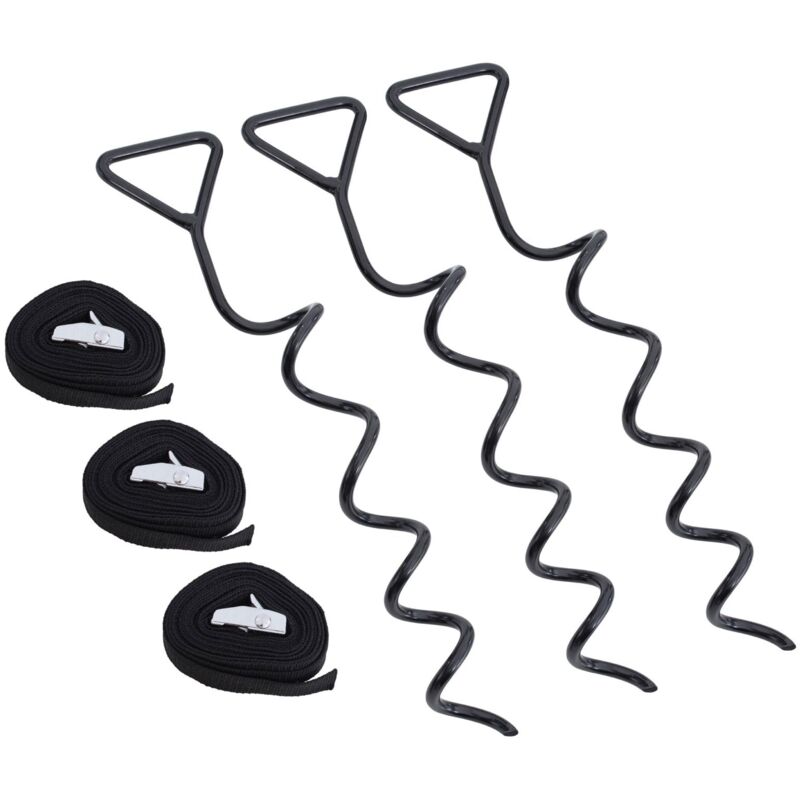 Tp Toys - Kit d'ancrage pour trampoline rectangulaire infinity