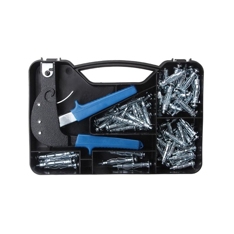 Kit d'ancrage mural robuste en métal avec boulon Molly à entraînement creux pour fixation de plaque de plâtre