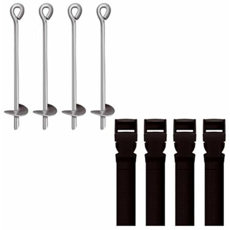 Kit d'ancrage pour trampoline 3,66 à 4,27 m