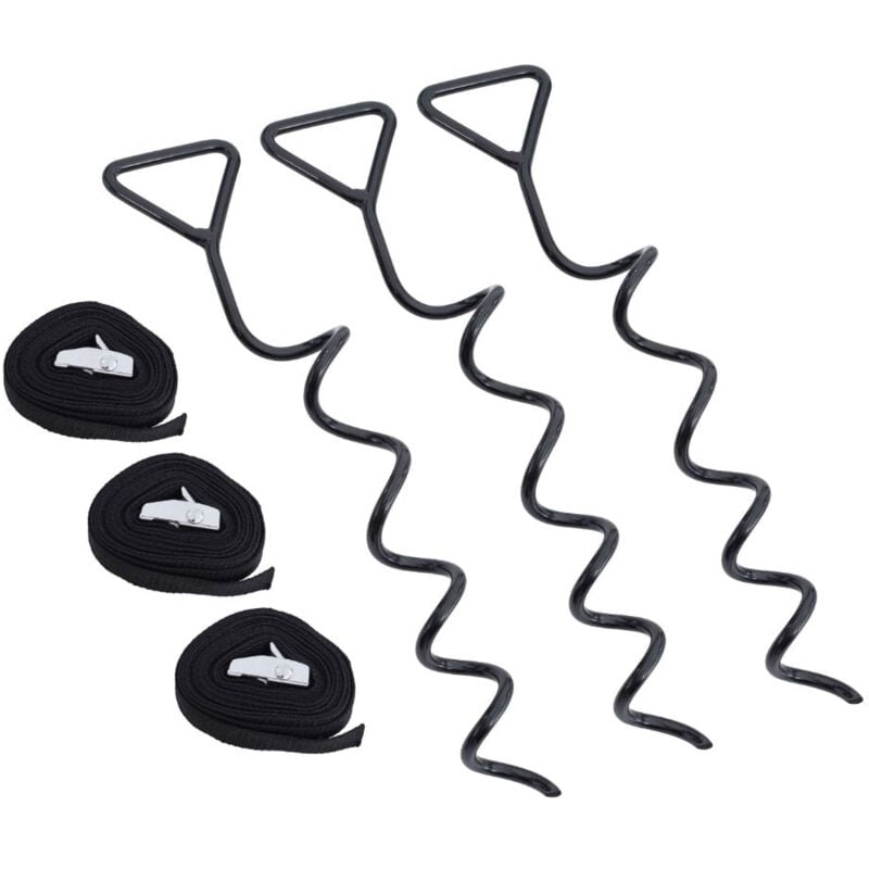 Tp Toys - Kit d'ancrage pour trampoline double infinity