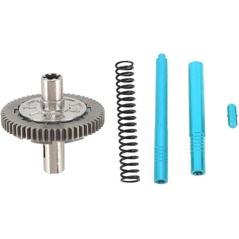 Kit d'arbre de transmission à coulisseau Gear Center 57T, accessoire de remplacement pour voiture RC ARRMA 1/10 4x4 Vorteks, bleu ciel