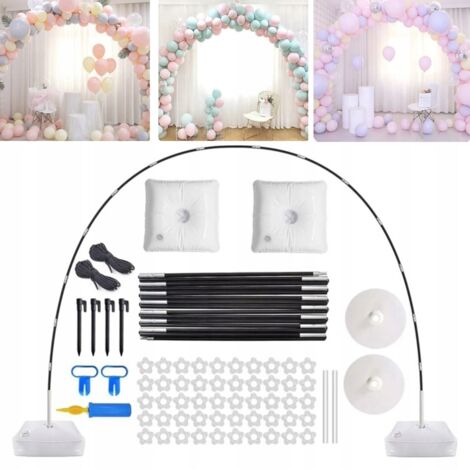 Kit d'arche de ballons, cadre de support d'arche de ballons ajustable et réutilisable pour mariage, remise de diplôme et anniversaire,décorations de Noël