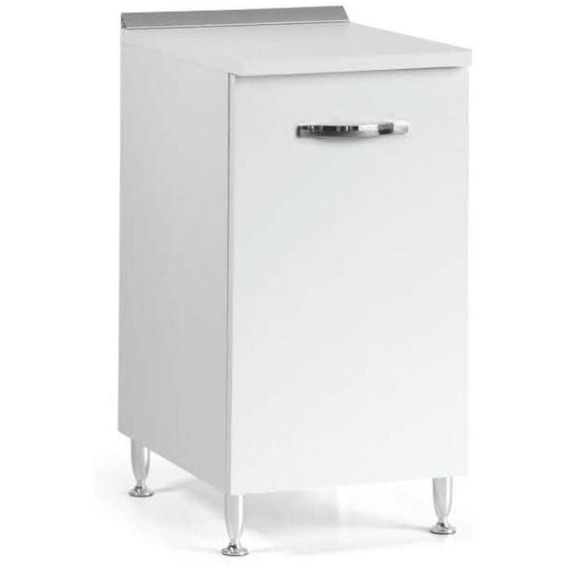Kit d'armoires de cuisine de base 1 porte cm.40x50x85h blanc - Salle de séjour