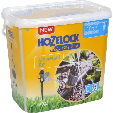 Kit d'arrosage goutte à goutte Universel EASY DRIP - HOZELOCK - Kit Prêt à l'emploi - Garantie 2 ans