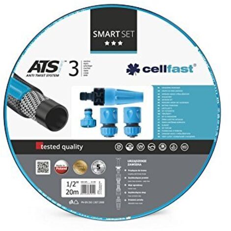 Kit d'arrosage SMART - tuyau 20m + lance IDEAL