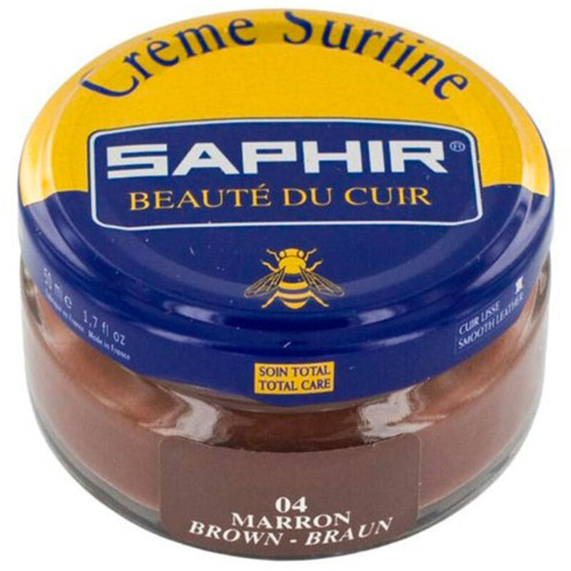 SAPHIR Cirage Cr&egrave;me Surfine Pommadier  50 ml MARRON 04