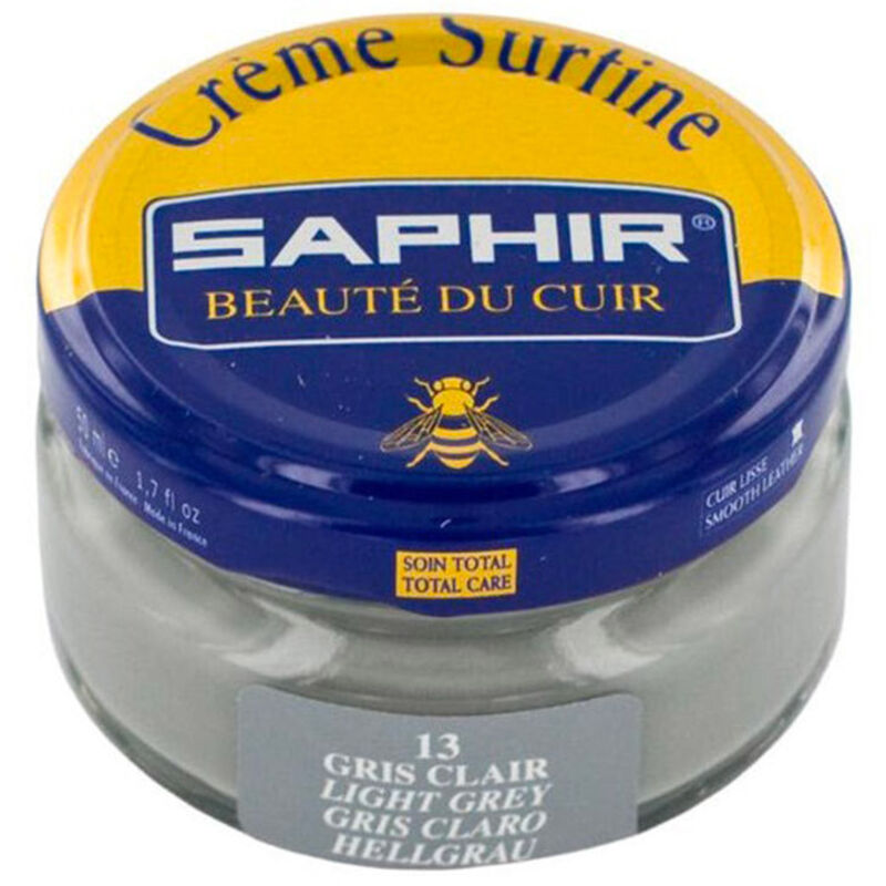 SAPHIR Cirage Cr&egrave;me Surfine Pommadier  50 ml gris clair